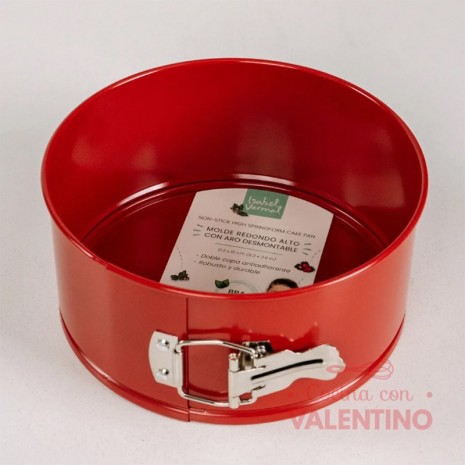 Molde Redondo Desmontable Isabel Vermal Rojo