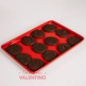 Placa Horno Isabel Vermal 34 Cm Rojo