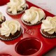 Molde Mini Muffin Isabel Vermal 20 Un Rojo