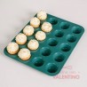 Molde Mini Muffin Isabel Vermal 20 Un Verde