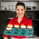 Molde Muffin Isabel Vermal 12 Un Verde