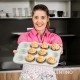 Molde Muffin Isabel Vermal 12 Un Verde Claro