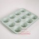 Molde Muffin Isabel Vermal 12 Un Verde Claro
