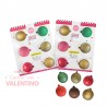 Set Placas Parpen Bolitas Navideñas