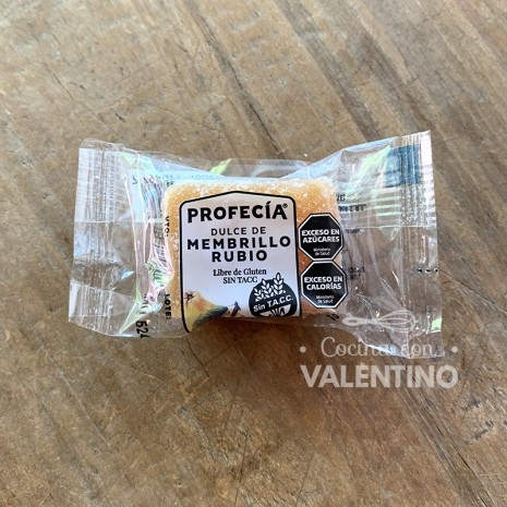 Dulce de Membrillo Rubio Bocaditos 30 Grs - Unidad
