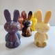 Clase de huevos de pascua y conejitos de chocolate con Chocolart