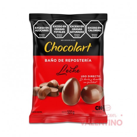 Baño de Moldeo Chocolart Leche - 500 Grs