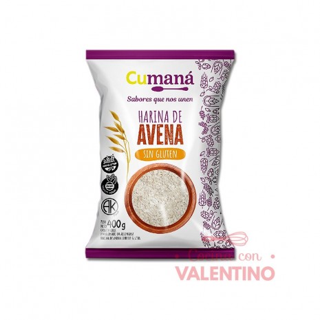 Harina de Avena Cumana - 400 Grs