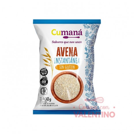 Avena Instantanea Cumana - 400 Grs
