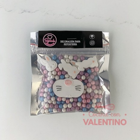 Mix Perlas y Formas Conejos de Pascua Sprink