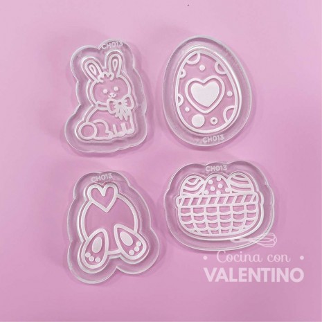 Kit Placa Tableta Choco Ruphas Pascuas CH013
