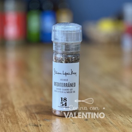 Especias 1854 Molinillo Mediterraneo JLM - 85 Grs