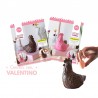 Set Placas Parpen Gallinita Floral