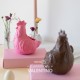 Set Placas Parpen Gallinita Floral