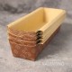 Molde Budin Papel 180x80x60 - 500 Grs - Pack 10 Un