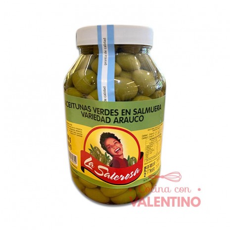 Aceituna La Salerosa Verde Arauco - 1 Kg