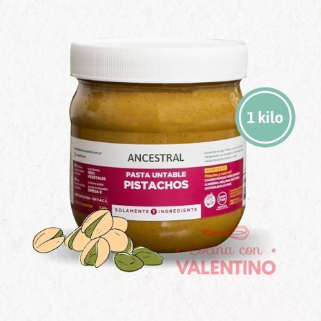 Crema Ancestral Pistachos - 1 Kg