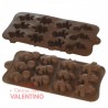 Molde Silicona Dinosaurio x12