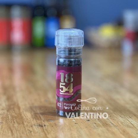Especias 1854 Molinillo Pimienta Negra - 70 Grs