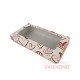 Caja Diseño Corazones con Visor 20x11x3 cm