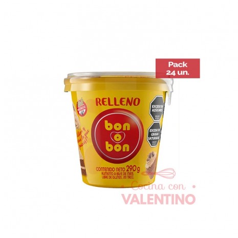 Pasta Relleno Bon o Bon - 290 Grs - Pack 24 Un