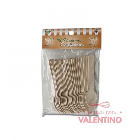 Cuchara Bamboo Party Store - 11 Cm - 25 Un