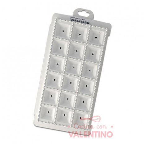Molde Raviol Plastico - 18 Un