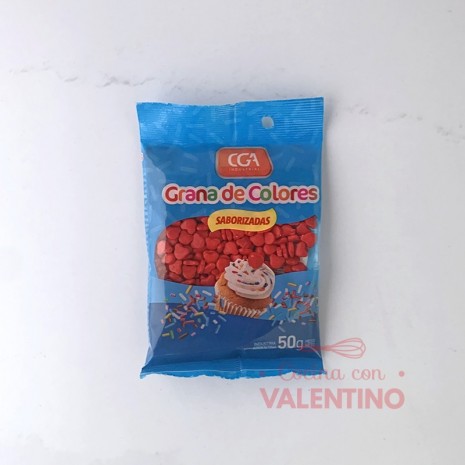 Formitas de Azucar CGA Ositos Rojos - 50 Grs