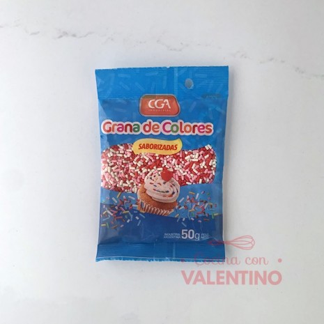 Formitas de Azucar CGA Granas Mix Princesa - 50 Grs