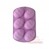 Molde Silicona Huevos Decorados x6 - CM