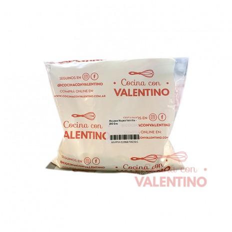 Mousse Mapsa Vainilla - 250 Grs