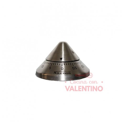 Timer Mecanico Acero Inoxidable