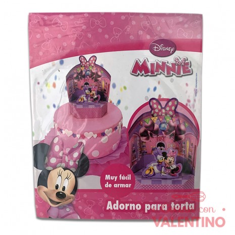 Adorno p/ torta Minnie Daisy Pedestal