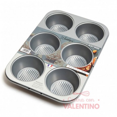 Molde Muffin WHISKSPRO® - 6 Un