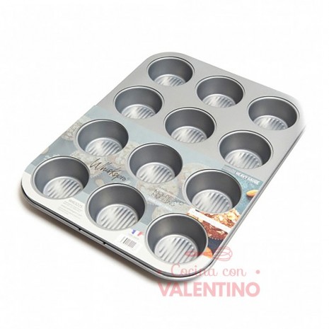 Molde Muffin WHISKSPRO® - 12 Un