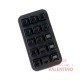 Molde Silicona Negro Cuadrados - 10x19 - 15 Un