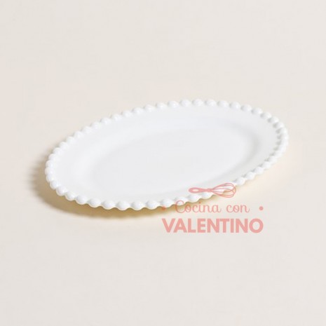 Bandeja Porcelana Oval 31x22