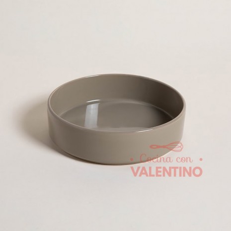Ensaladera Ceramica Marron Vison - 21 Cm