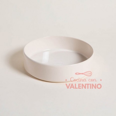Ensaladera Ceramica Crema - 21 Cm