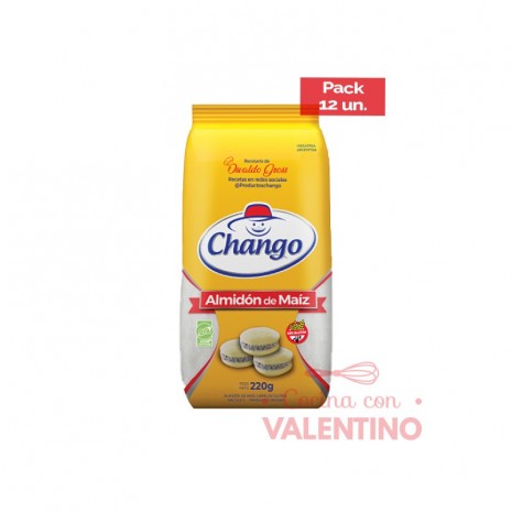 Almidon de Maiz Chango - 220 Grs - Pack 12 Un