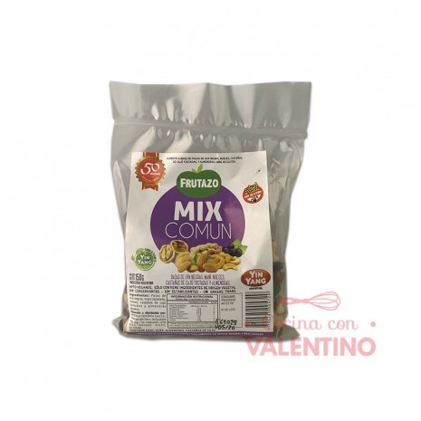 Mix Frutos Secos YinYang (pasas. mani. nuez. castaña. almendra) 150 Grs