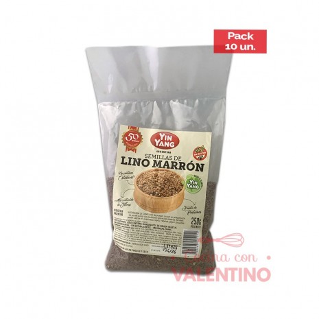 Semilla Lino YinYang - 250 Grs - Pack 10 Un.