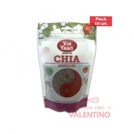 Semilla Chia YinYang - 150 Grs - Pack 10 Un.