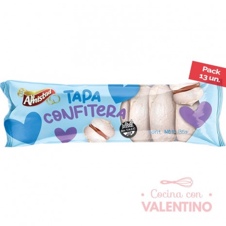 Tapa Confitera La Amistad - 135 Grs - Pack 13 Un.