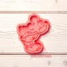 Cortante + Sello DeliPrint Mickey Beso