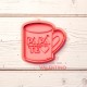 Cortante + Sello DeliPrint Taza Papa Te Amo