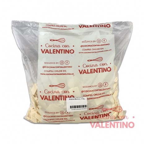 Baño de Reposteria Andino Blanco NUEVO - 1 Kg