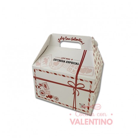 Caja Malentin Diseño San Valentin 15x10x9 cm