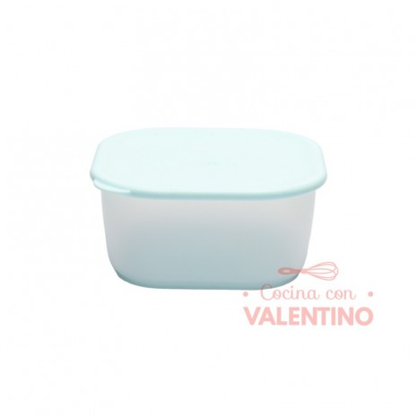 Contenedor Plastico Rectangular Bipo - 600 Ml