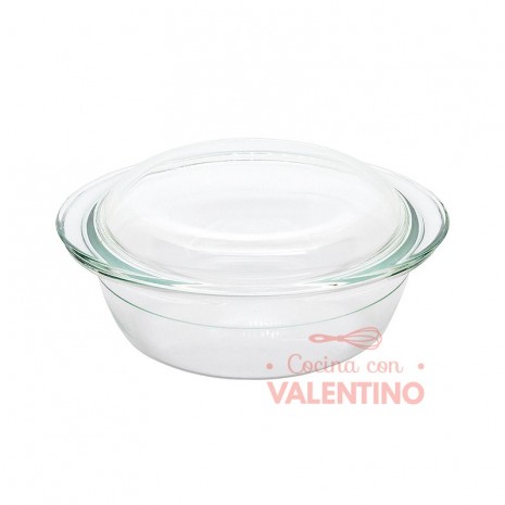 Cacerola Vidrio Ocuisine Ovenware - 24x20 - 2.1 Lt